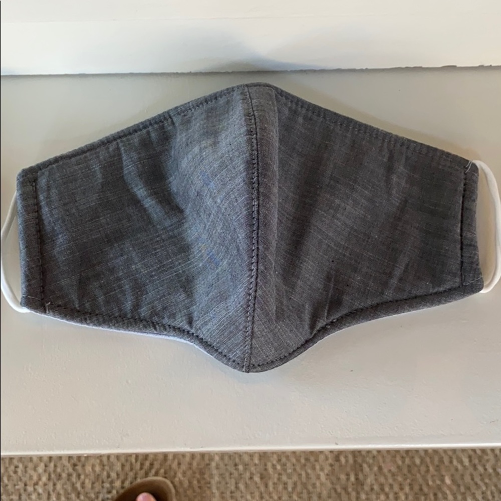 Gray cotton mask